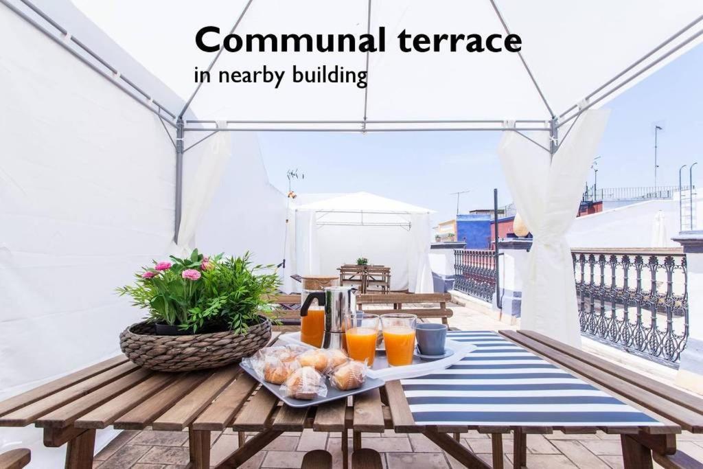 Hostly Rivero 2A Center Loft-Fibre-Communal Terrace-Parking Optional-Cless Seville Ngoại thất bức ảnh